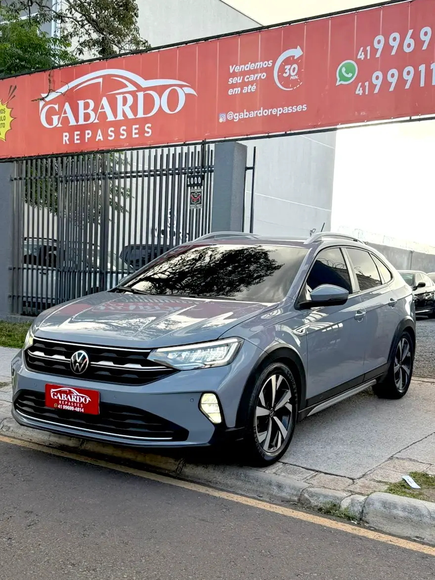 Volkswagen Nivus Highline no pátio da Gabardo Repasses